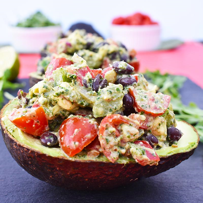 Healthy Mexican Avocado Cup Recipe 